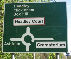 Uk Roundabout Sign